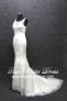 Silver - wedding gown S1408W04 LL Illusioned neckline Strapless Trumpet Pronovias