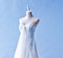 412WL01 CS A line Covertible Shoulder Strap Top Malaysia Wedding Dress Designer Rental