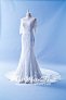 506WL01 LL WL Long Sleeves French Lace back zip Wedding Dress Designer Malaysia