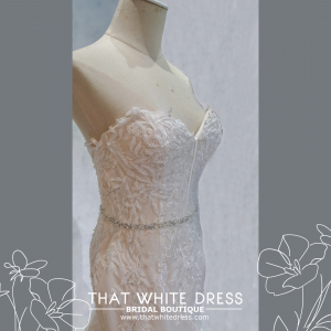 219YA01W02 Karlie Sweet heart mermaid baroque blush Petite Bride Malaysia, Gaun Kahwin Malaysia sewa, Church Wedding Malaysia, Beach Wedding Malaysia, Garden Wedding Malaysia, Crepe Wedding Dress Rental Kuala Lumpur, Satin Wedding Dress Rental Kuala Lumpu