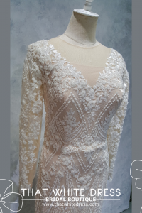 221MB02WL01 Deana LS Baroque Sophia trumpet Plus Size Bride Bridal Dress Rental Malay Kuala Lumpur Engagement Malaysia