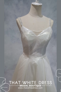 224LLW01 Ashley Spaghetti Straps LED A line 1